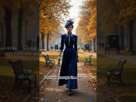 Fashion Through the Ages - UK Women #fashion #fashionstyle #fashionthrowback #aiart #fashionhistory