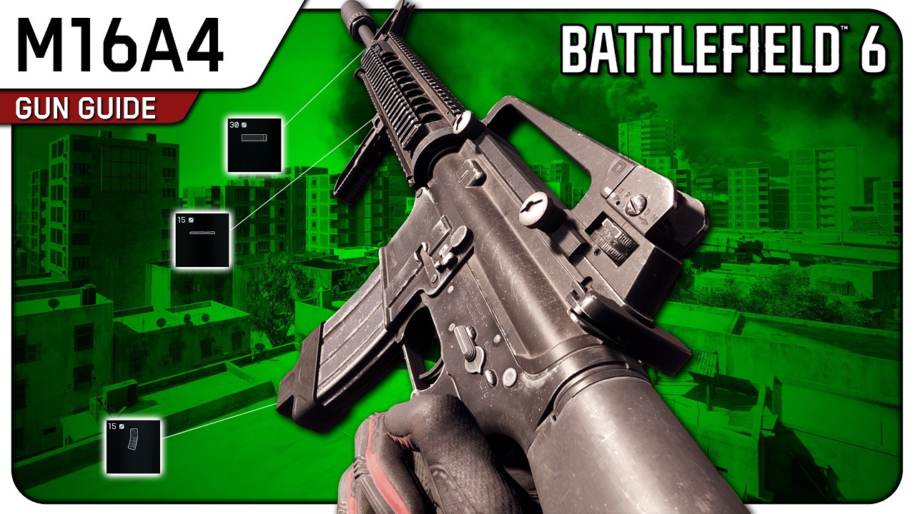 M16A4 Burst vs Full Auto in Battlefield 6 🔫