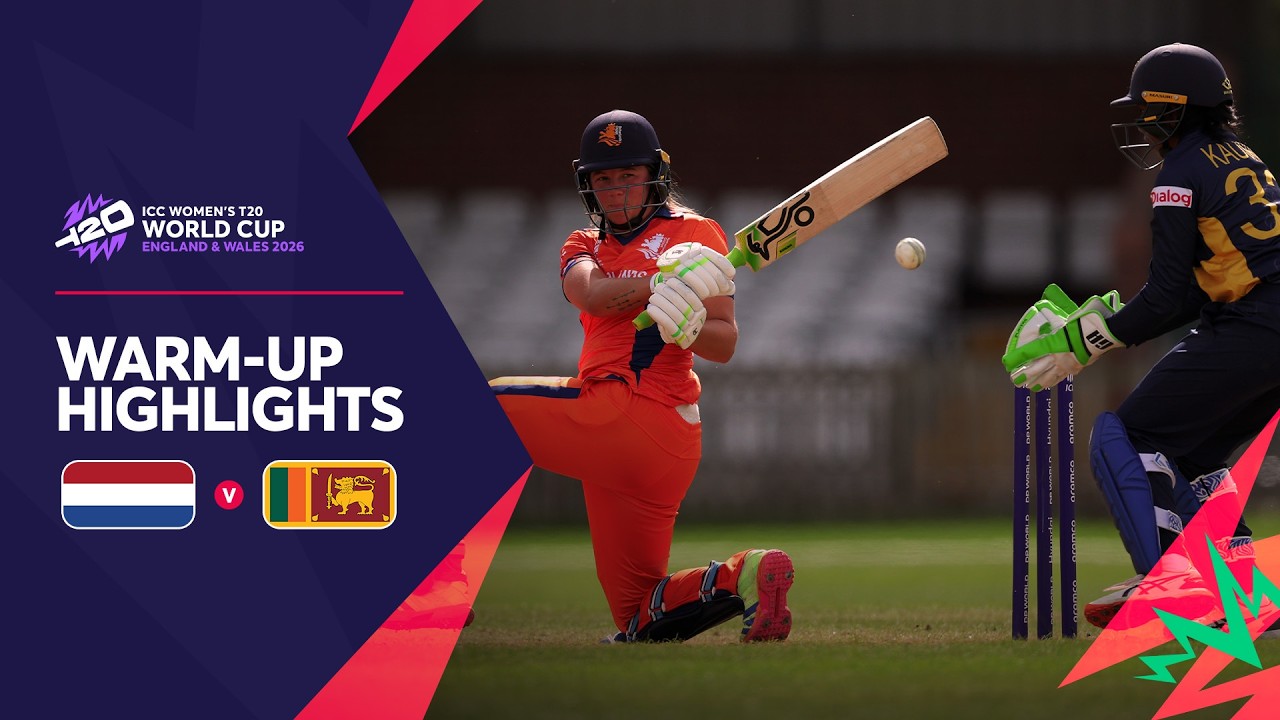 Netherlands v Sri Lanka | Warm-up Match Highlights | Women's #T20WorldCup 2026