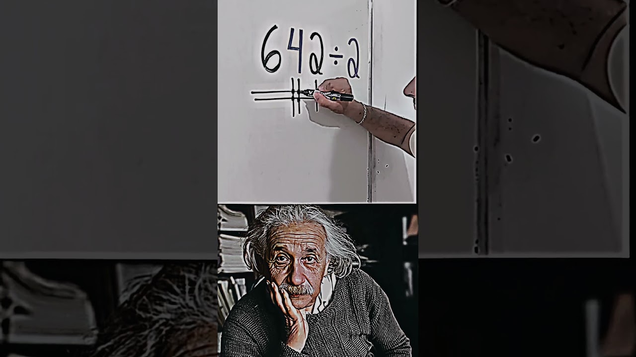 Mr. Bean's Unique Division Math Trick 🤓