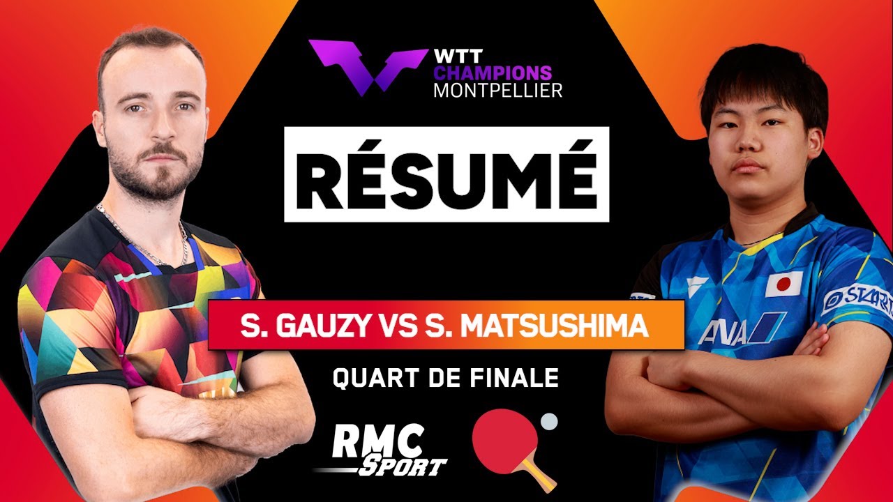 Gauzy en Quête de Demi-Finale au WTT Champions Montpellier 🇫🇷