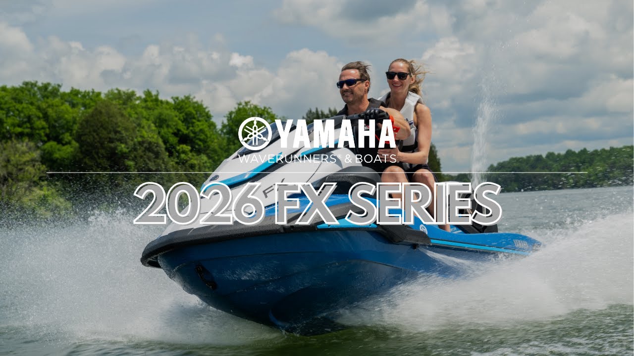 Yamaha 2026 FX Series WaveRunners 🚤