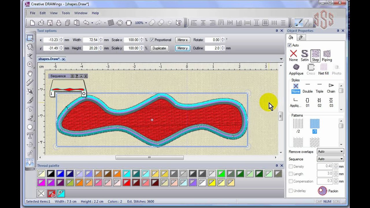 Janome Artistic Sewing Suite Embroidery Software