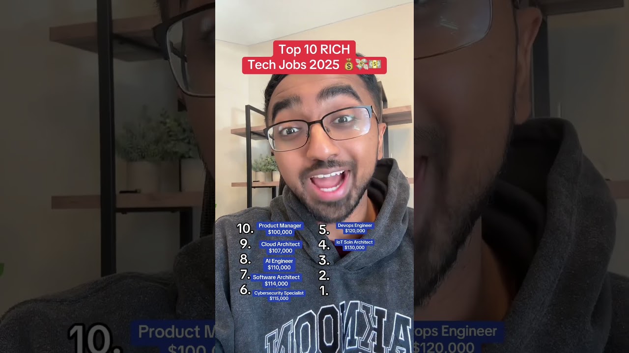 Top 10 Tech Jobs Paying the Most in 2025 💼