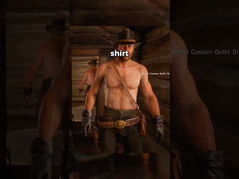 How to Remove Arthur’s Shirt in RDR2