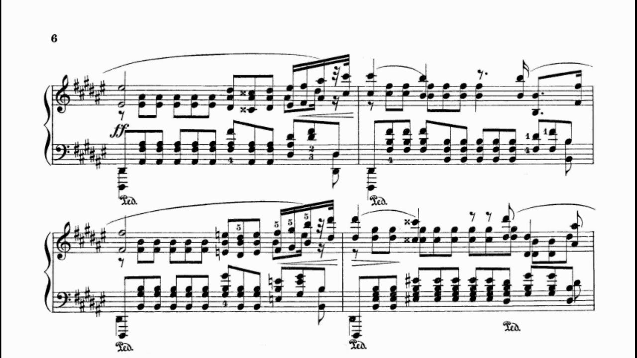 Scriabin - Etude Op. 8 No. 12 (Sultanov)