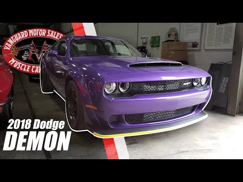 2018 Dodge Challenger SRT Demon For Sale Vanguard Motor Sales #2634
