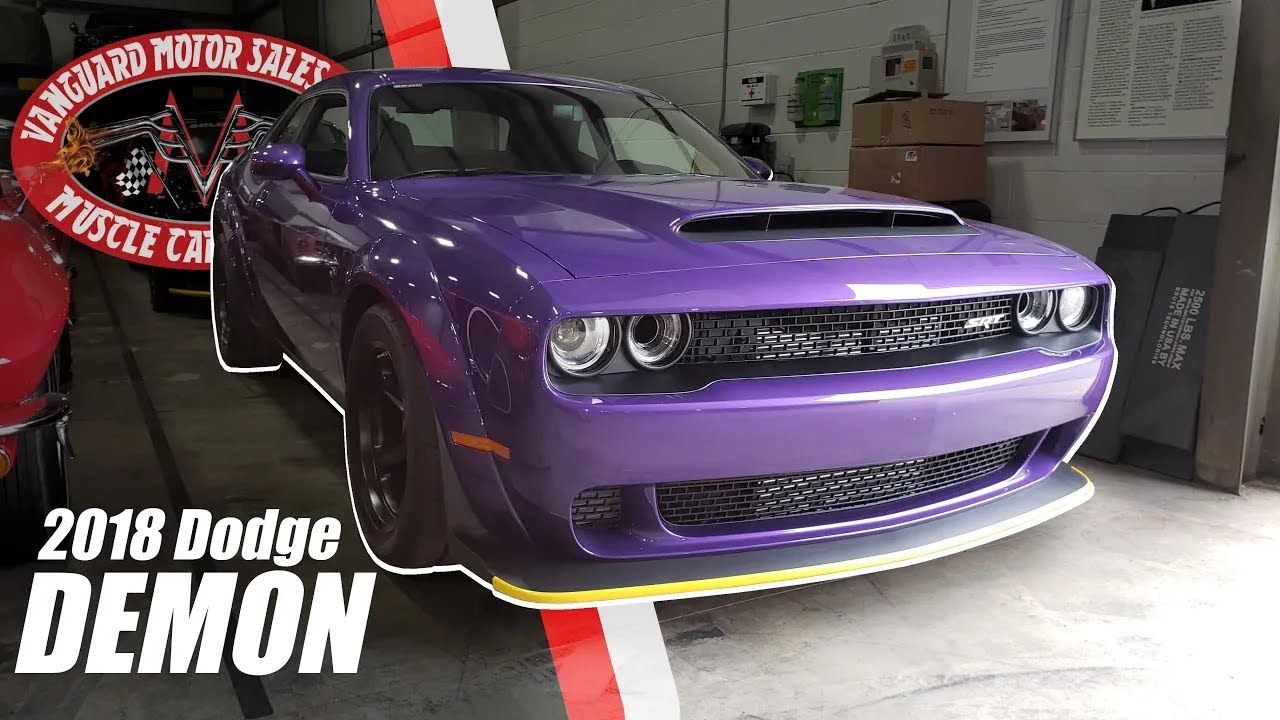 2018 Dodge Challenger SRT Demon for Sale โ Power & Performance ๐