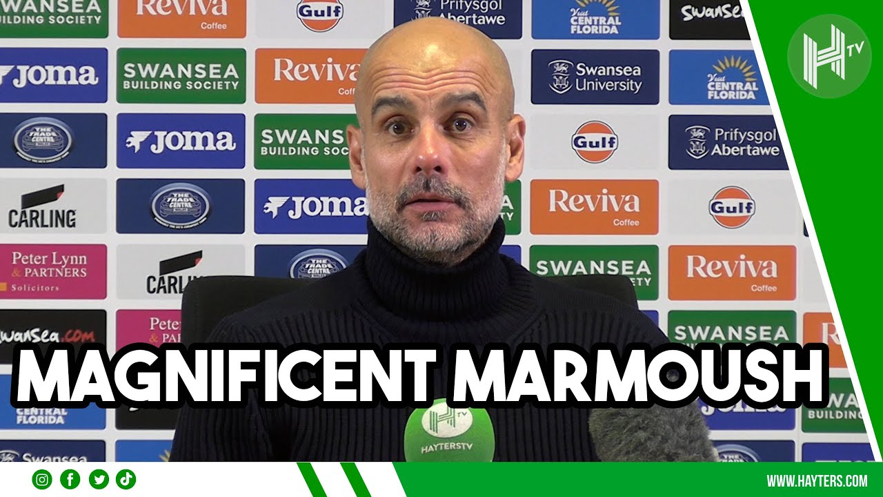 Marmoush's Return Sparks Victory: Man City Beats Swansea 3-1 | Pep Guardiola's Reaction ⚽