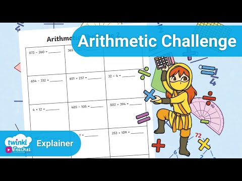 How To Use a Year 3 Arithmetic Challenge