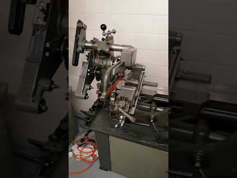 Astoba UW1 (Meyer-Burger) universal machine "submarine machine" setup / trial with hacksaw