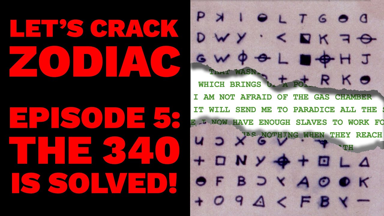 Let's Crack Zodiac: Episode 5 Unveils the 340 Cipher Solution! 🔍