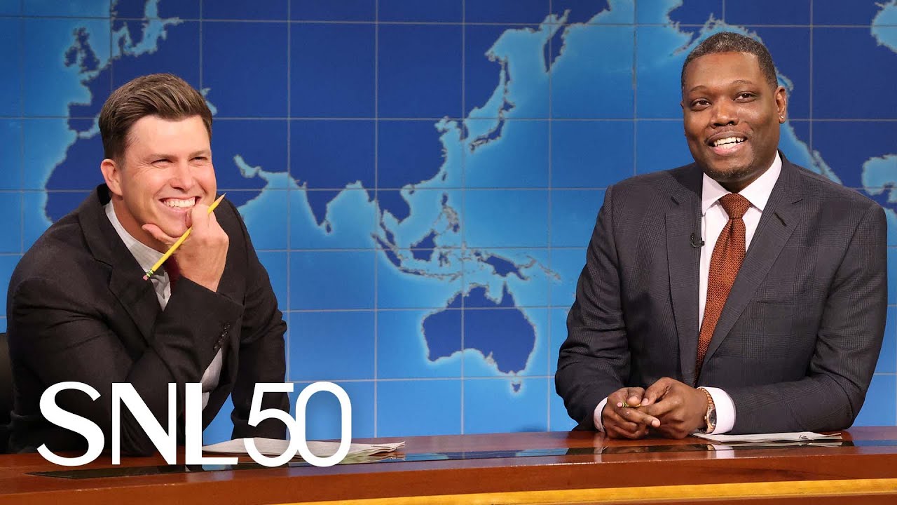 Weekend Update: Colin Jost and Michael Che Swap Jokes for Season 50 Finale