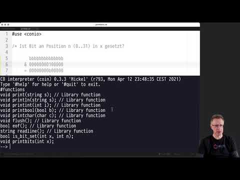 Informatik 2 — Chapter #02 — Video #012 — Bedingte Anweisungen (if...else)