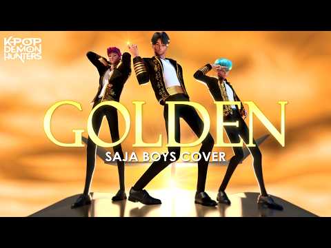 Golden (Saja Boys Version) | KPop Demon Hunters Animation |【Male Cover】