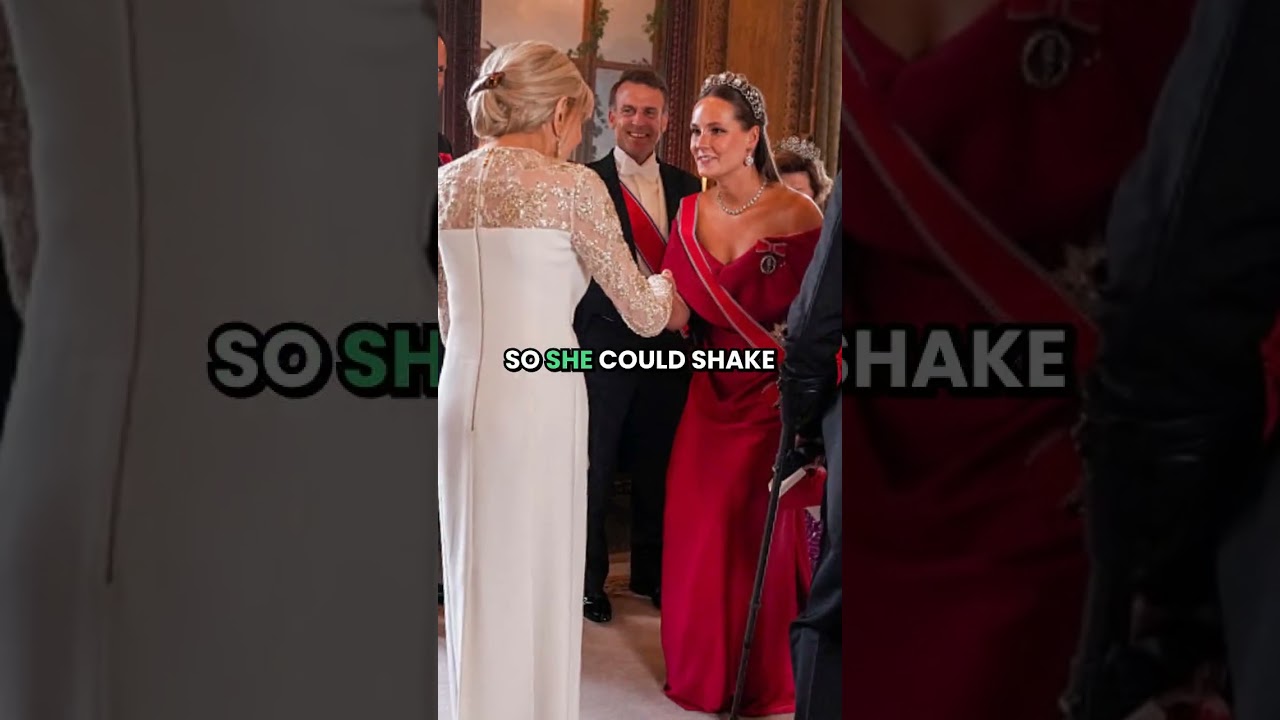 Princess Ingrid Alexandra Sparks Attention by Removing Her Glove at Royal Gala ✨