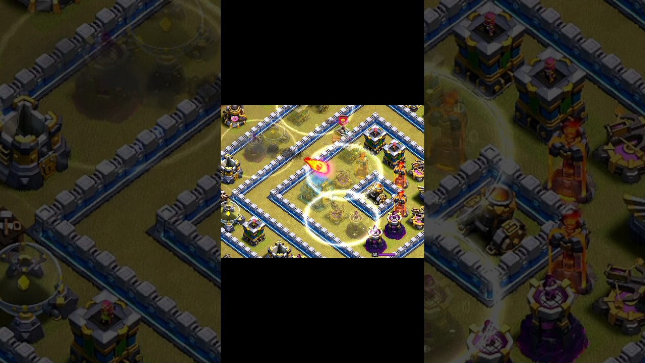 Town Hall 12 Fireball attack strategy π±π₯#clashofclans #coc #gaming #shorts #viral