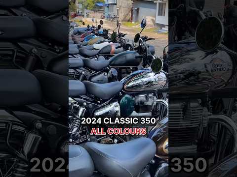 2024 CLASSIC 350 featuring 7 new colours! #royalenfield #classic350 #timelessclassic