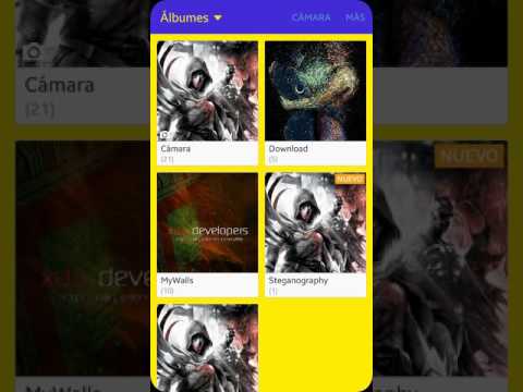 Demo steganography app