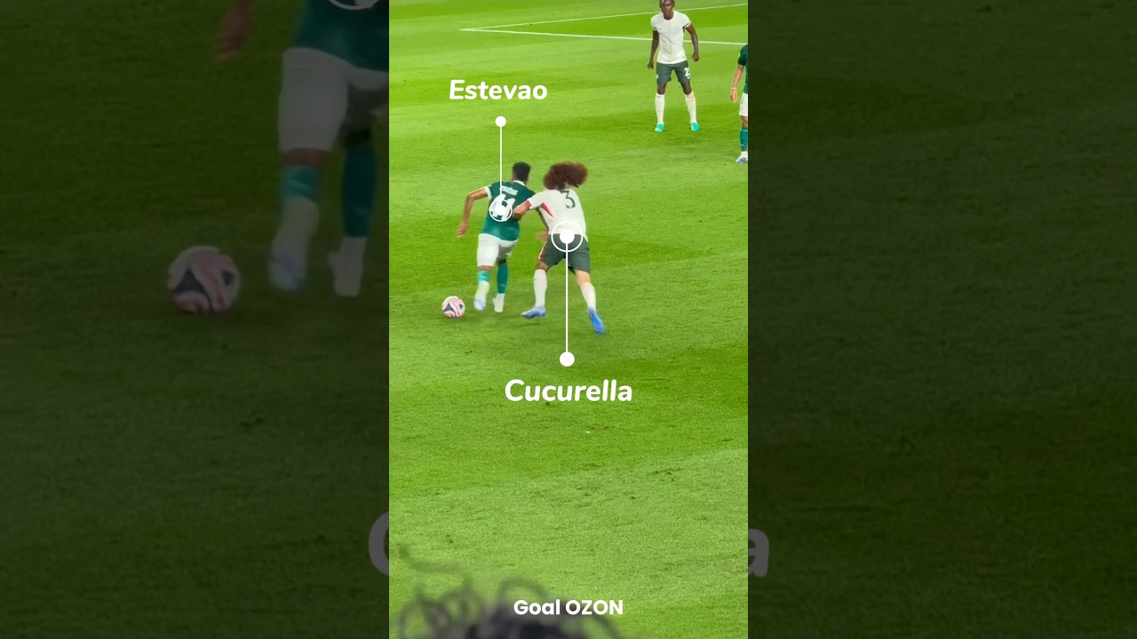 Cucurella Attempts to Halt Estêvão 😨
