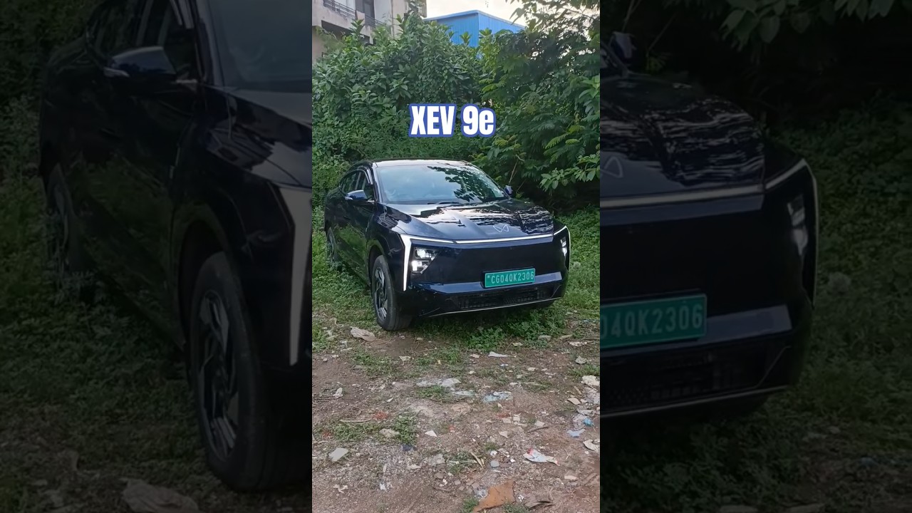 Mahindra XEV 9e 🔋 Pack Three in Nebula Blue