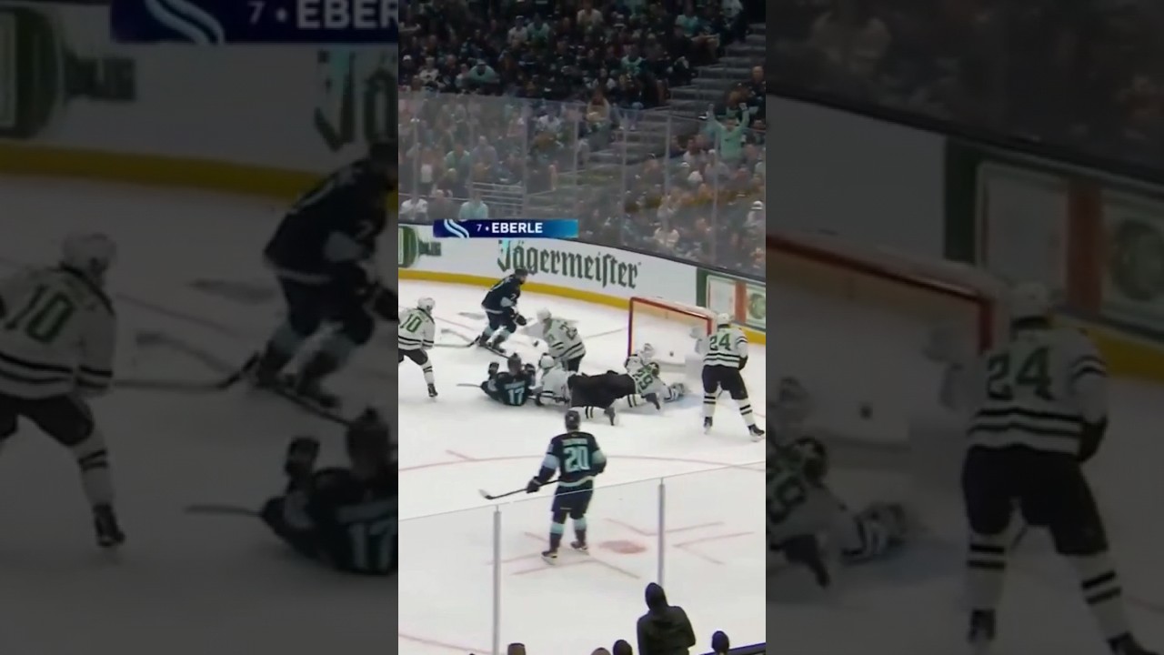 NHL Highlights - Seattle Kraken VS Dallas Stars - Beautiful goal 🚨  #shorts #nhl #sports