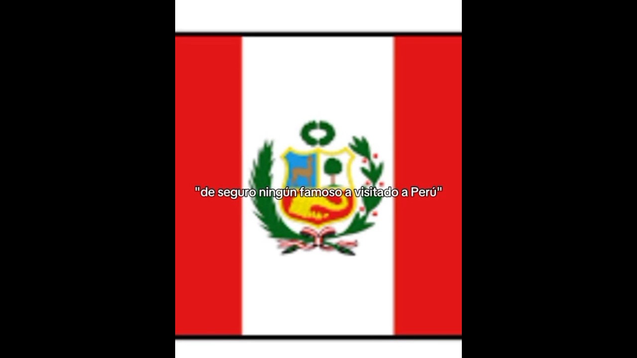 ¿Ningún famoso visitó Perú? 🤔
