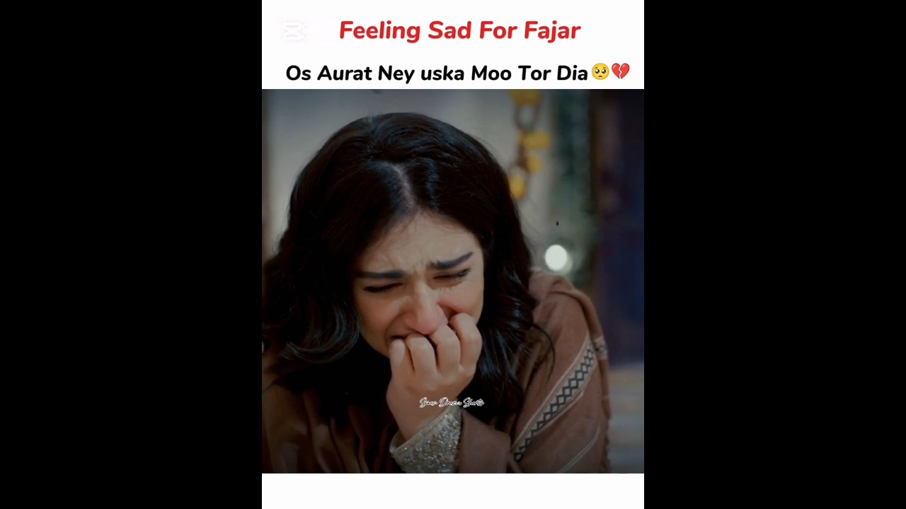 Heartfelt Drama: Fajar's Struggle & Sarah Khan’s Emotional Performance 🥺