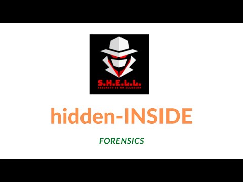 Hidden Inside | SHELL CTF | CTF For beginners