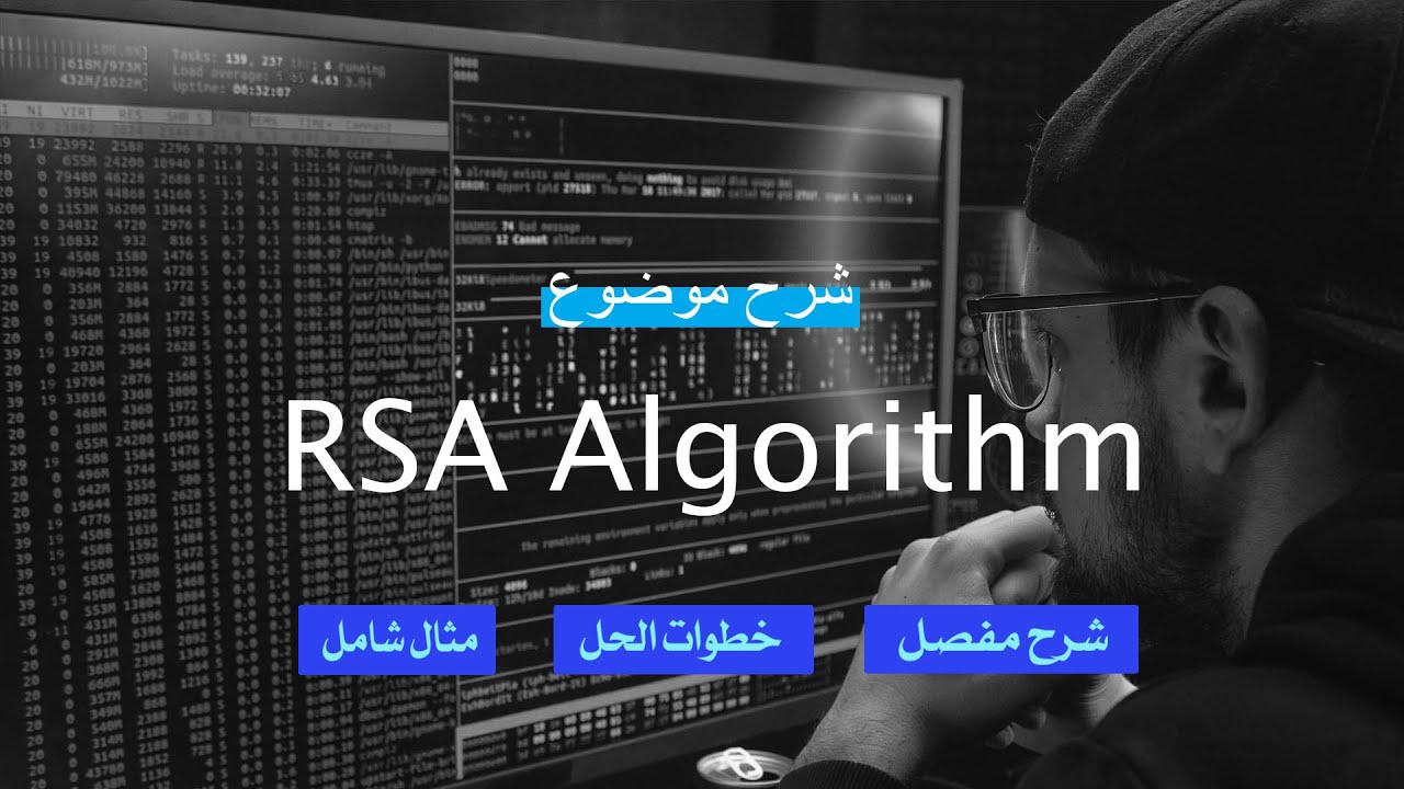شرح شامل لمبدأ وخوارزمية RSA في التشفير 🔐
