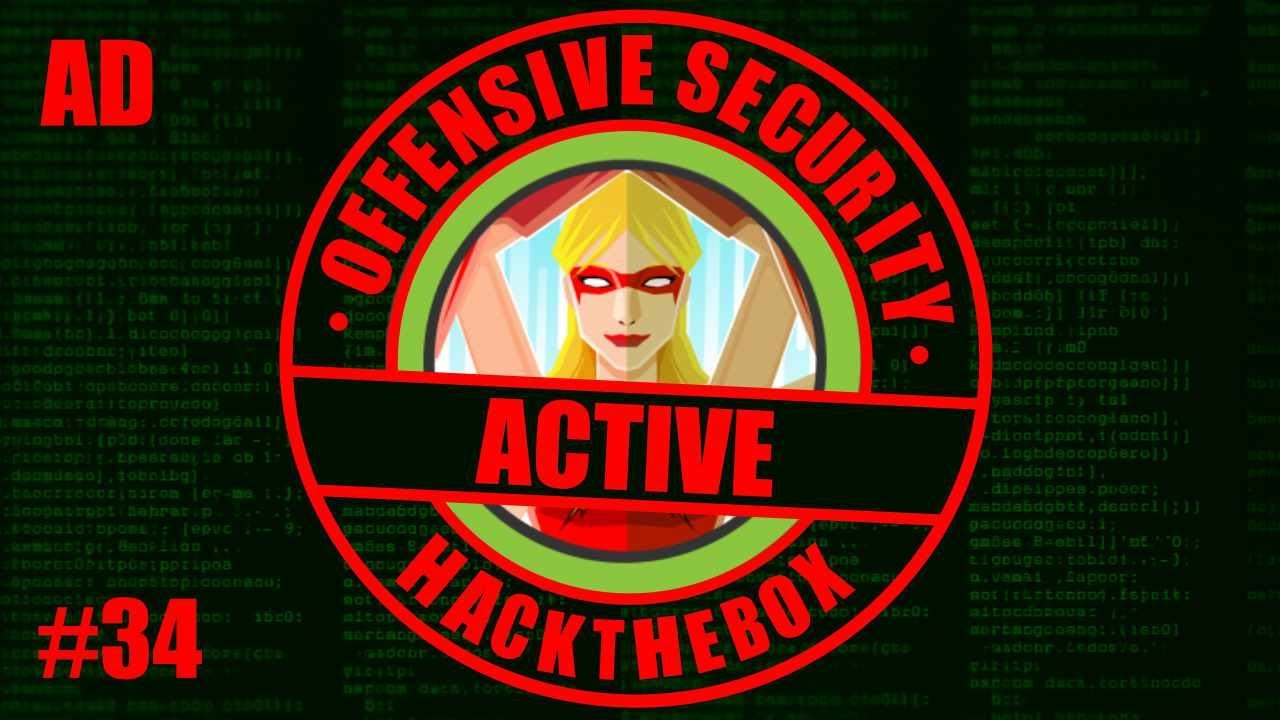#34 HackTheBox Active Machine | GPP Password & Kerberoasting Attack Chain