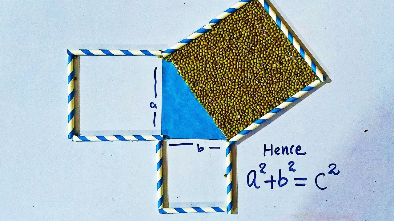 Fun Pythagoras Theorem Model | Easy Maths Activity 🧮