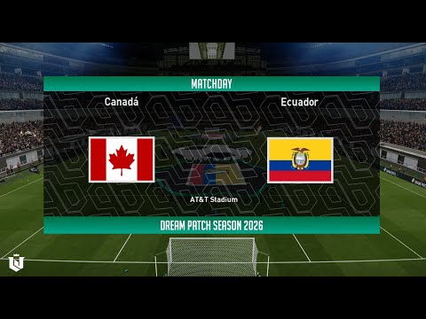 Canada vs Ecuador - Amistoso Internacional  | Gameplay Pes 2021
