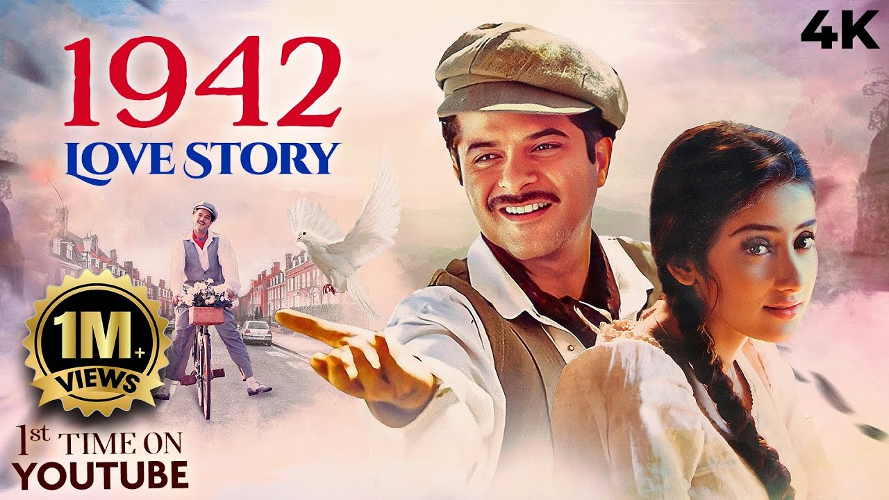 1942 A Love Story (1994) Romantic 4K Movie 🎬