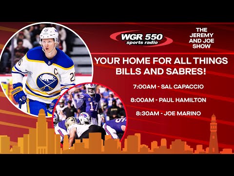 The Jeremy and Joe Show LIVE | October 1st 2025 | WGR Sports Radio 550