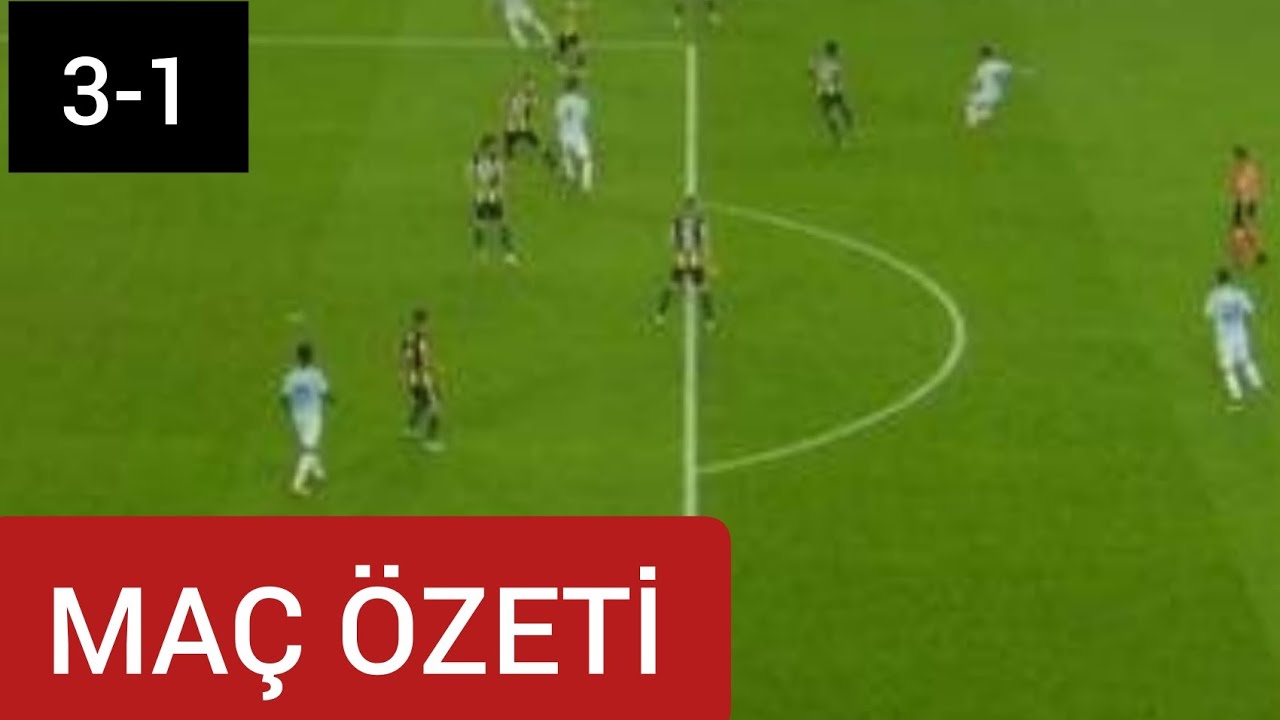 Fenerbahçe 3-1 Erzurumspor Maç Özeti ⚽