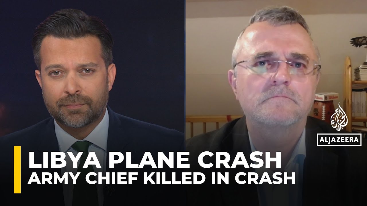 Libyan Military Chief Killed in Jet Crash ✈️