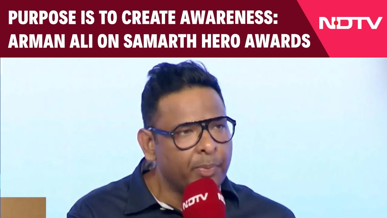 Arman Ali Highlights the Importance of Awareness at Samarth Hero Awards 🌟