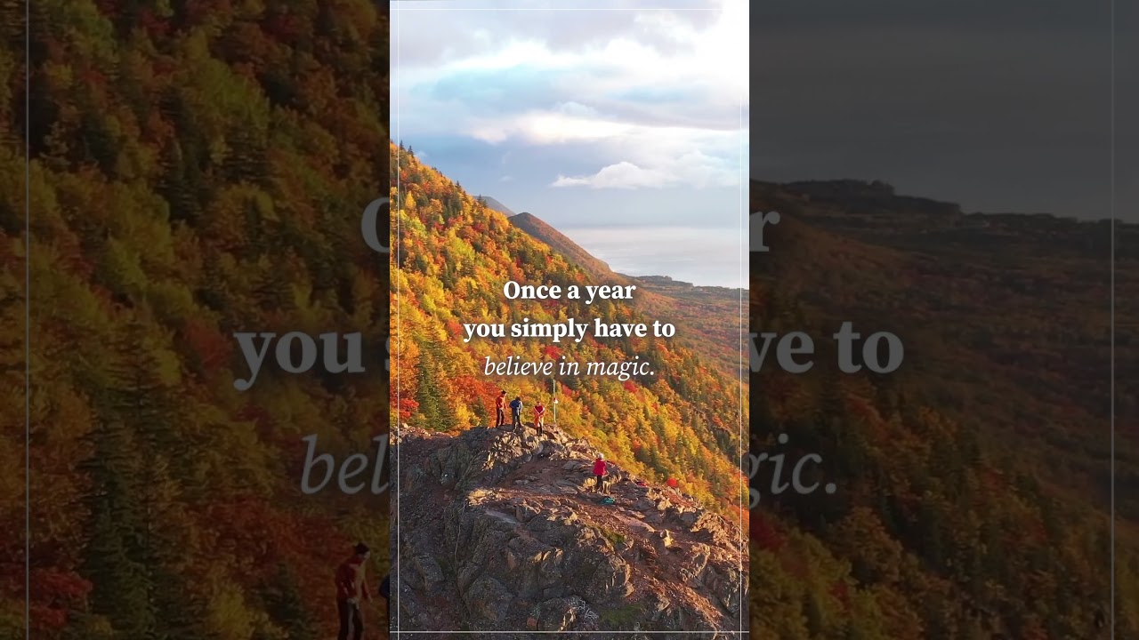 Fall in Love with Cape Breton Island π
