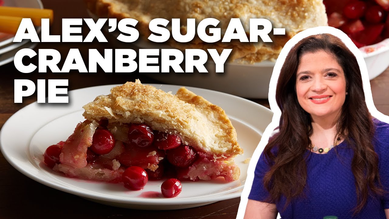 Alex Guarnaschelli's Sugar-Cranberry Pie 🍒