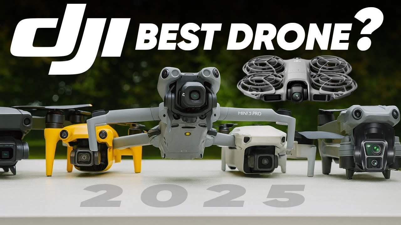 Top 10 DJI Drones to Watch in 2025 🚁