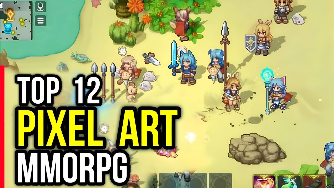 Top 12 Best PIXEL ART MMORPG games for Android & iOS 2026 (Must watch)