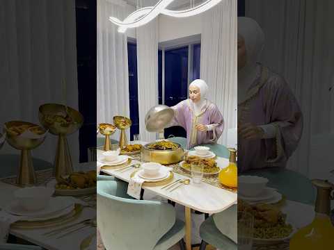 عزومه اول يوم رمضان 🌙✨