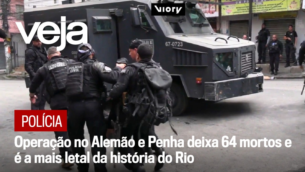 Operação no Alemão e Penha: Maior e Mais Letal da História do Rio com 64 Mortos 🚓