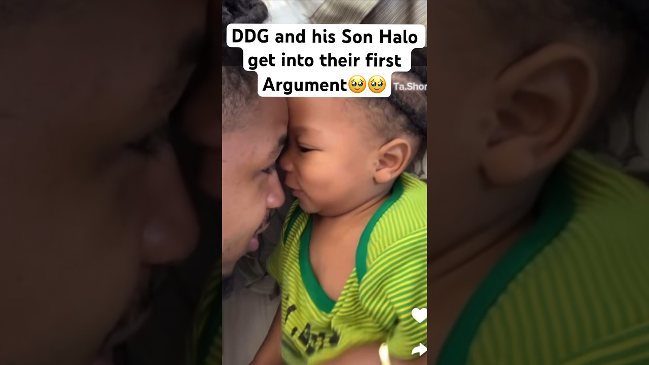 DDG and Son Halo's First Argument 🥹