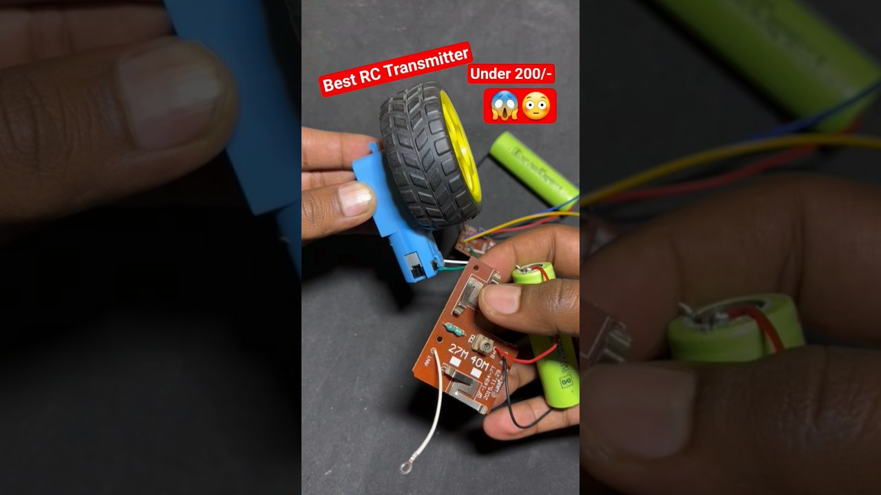 Best Rc Transmitter 4Ch Receiver Motor Driver 12v #transmitter #rccar #ytshorts #shorts