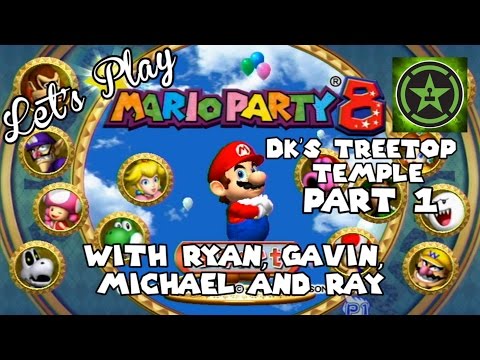 Let's Play - Mario Party 8: DK's Treetop Temple Part 1