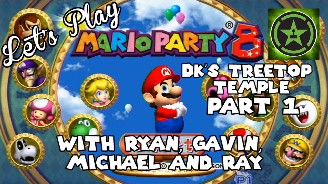 Mario Party 8: DK's Treetop Temple Part 1 🎮