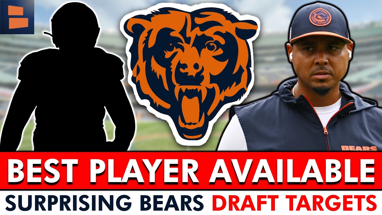 Chicago Bears SURPRISING NFL Draft Targets That Would SHOCK Bears Fans…