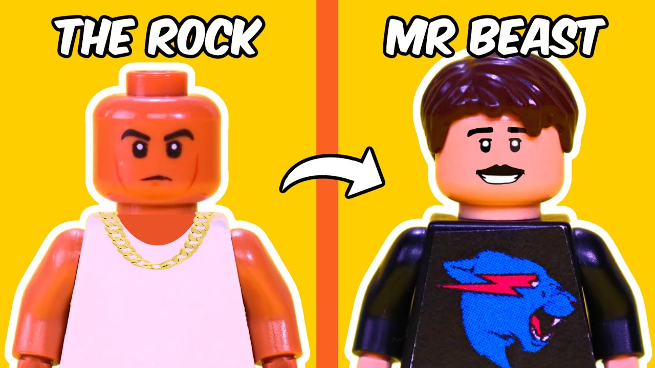 Famous People in LEGO! 🎥